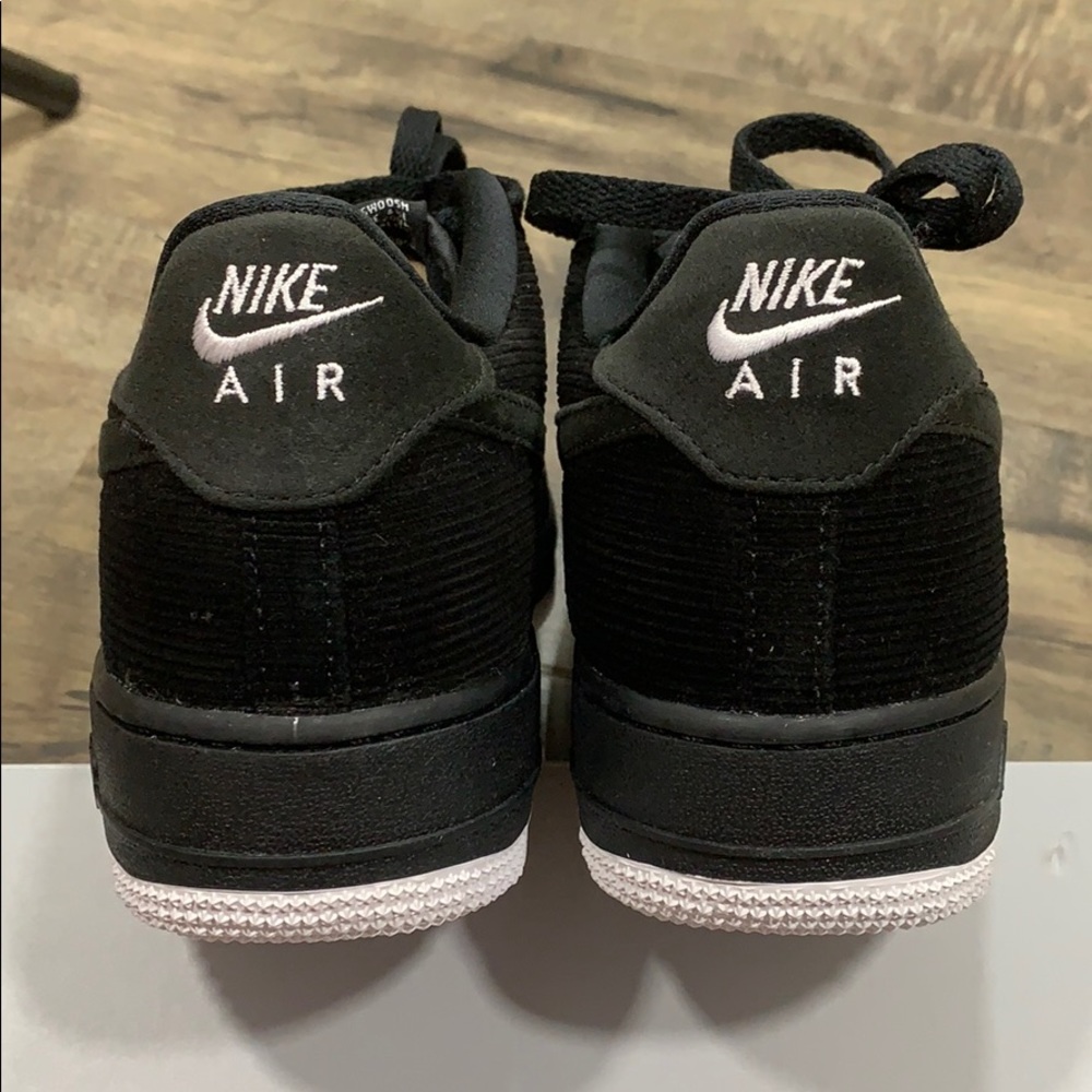 NIKE AIR FORCE 1 LV8 STYLE (GS) black/black-white - Picture 5 of 16